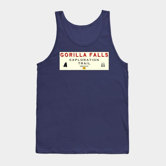 Gorilla Falls Exploration Trail Tank Top by Mouse Magic with John and Joie